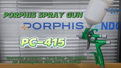 Pistola pulverizadora PORPHIS PC-415 la introducción del producto